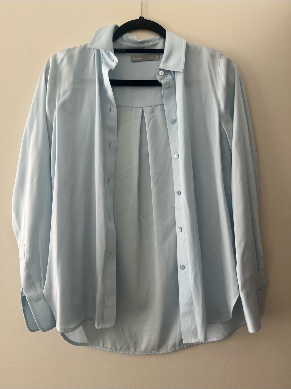 Vince Pale Blue Button-Up Shirt